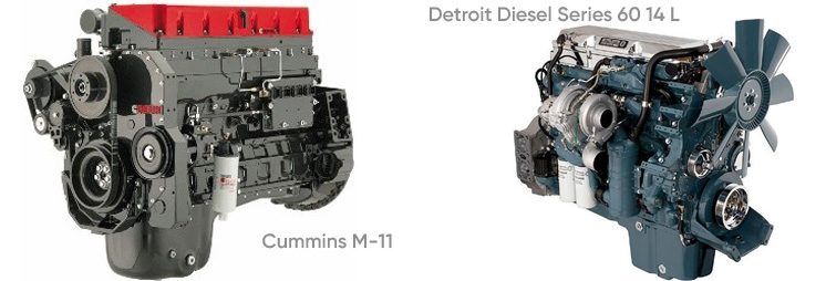 Конкуренты Caterpillar — Cummins и Detroit Diesel