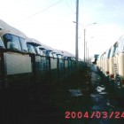 Поступление новой техники на площадку Гудвила /март 2004. Фото 2