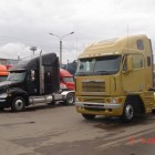 Прибытие  новых тягачей Freightliner на площадку ГУДВИЛА   /сентябрь 2015. Фото 4